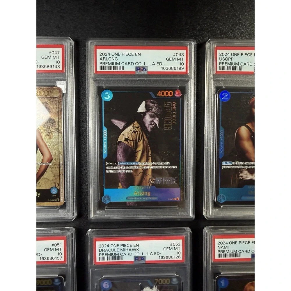 2024 One Piece Premium Card Live Action Set All Cards PSA 10 B1